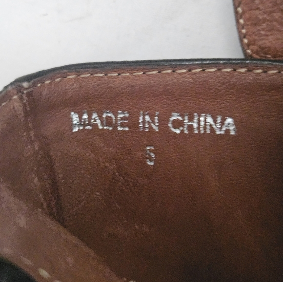 Jeffrey Campbell 100% Leather sz 5 US Clear Heel Sole Zipper Bootie Boots Shoe - Picture 11 of 15